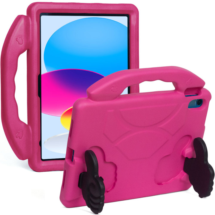 Дитячий чохол Galeo EVA Thumbs Up для Apple iPad 11 (2025) A16 / iPad 10 (2022) 10.9" Hotpink