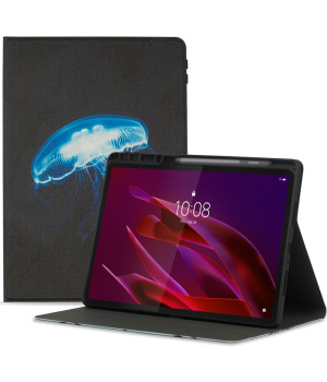 Чехол Galeo TPU Print with Stylus Holder для Lenovo Yoga Tab 11.1"(2025) / Xiaoxin Pad Pro GT Jellyfish