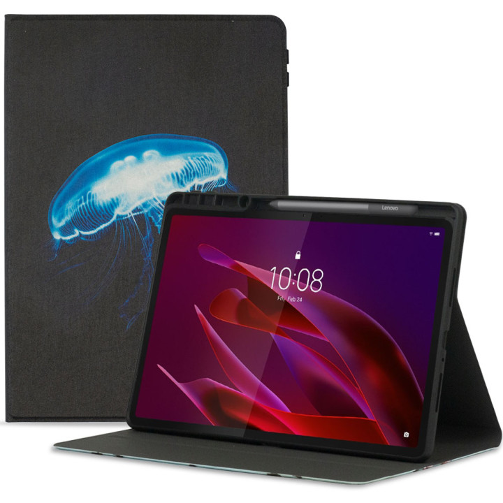Чохол Galeo TPU Print with Stylus Holder для Lenovo Yoga Tab 11.1"(2025) / Xiaoxin Pad Pro GT Jellyfish