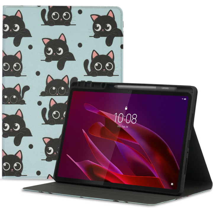 Чохол Galeo TPU Print with Stylus Holder для Lenovo Yoga Tab 11.1"(2025) / Xiaoxin Pad Pro GT Kittens