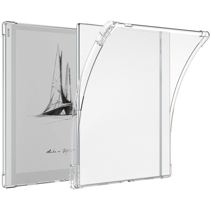 Чехол Galeo TPU Anti-Shock with Stylus Holder для Onyx Boox Go 10.3 / T10C / Note X3 Pro Transparent