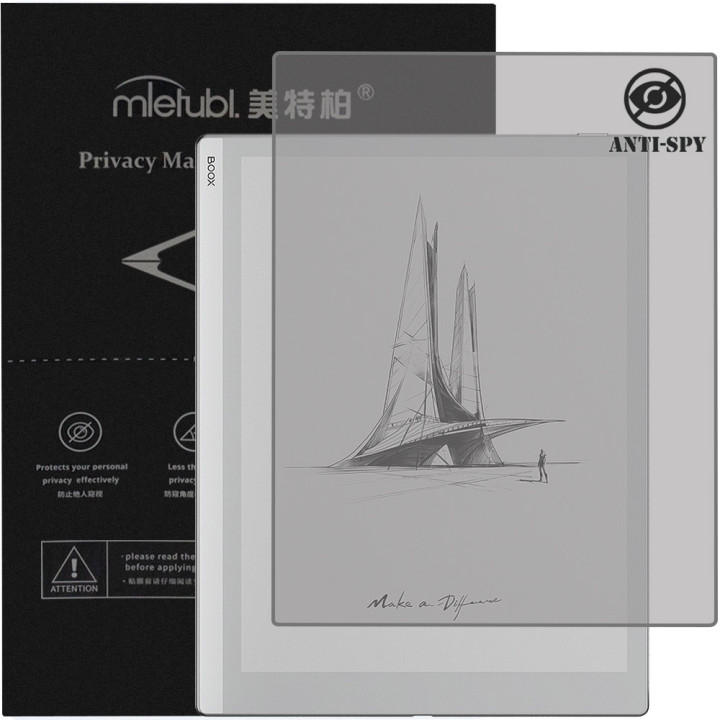 Гидрогелевая пленка антишпион Mietubl Privacy Matte Screen для Onyx BOOX Go 10.3