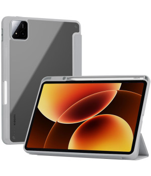Чехол Galeo Hybrid Case with Stylus Holder для Xiaomi Pad 8 / Pad 8 Pro 11.2" Grey