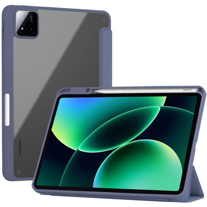 Чохол Galeo Hybrid Case with Stylus Holder для Xiaomi Pad 8 / Pad 8 Pro 11.2" Heather