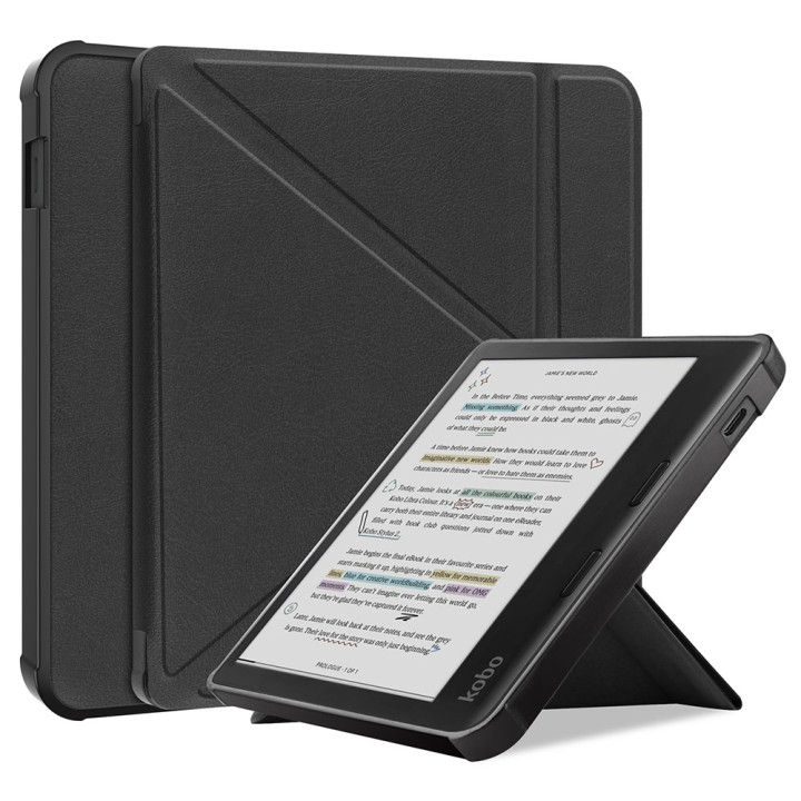 Чохол Galeo TPU Origami для Kobo Libra Colour 7" (N428) Black