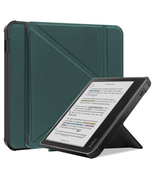Чохол Galeo TPU Origami для Kobo Libra Colour 7" (N428) Dark Green