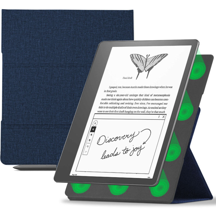 Чохол Galeo Magnetic Vertical Stand для Amazon Kindle Scribe 10.2" 2022/2024 Dark Blue