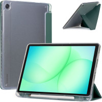 Чохол Galeo Acrylic Y-Type з відсіком для стилуса для Samsung Galaxy Tab A11+/Tab A9+ 11" Dark Green