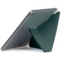 Чохол Galeo Acrylic Y-Type з відсіком для стилуса для Samsung Galaxy Tab A11+/Tab A9+ 11" Dark Green