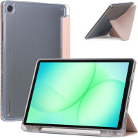 Чохол Galeo Acrylic Y-Type з відсіком для стилуса для Samsung Galaxy Tab A11+/Tab A9+ 11" Pink