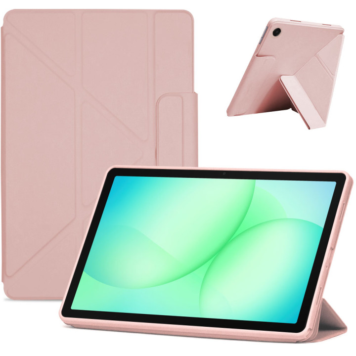 Чохол Galeo TPU Origami with Buckle для Samsung Galaxy Tab A11+ SM-X230, SM-X236 11" / Tab A9+ Pink