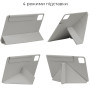 Чохол Galeo Magnetic Y-Type для Xiaomi Pad 7 / Pad 7 Pro / Pad 8 / Pad 8 Pro 11.2" Grey