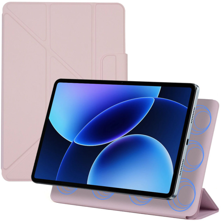 Чохол Galeo Magnetic Y-Type для Xiaomi Pad 7 / Pad 7 Pro / Pad 8 / Pad 8 Pro 11.2" Pink