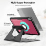 Протиударний чохол Galeo Magnet Armor для Apple iPad 11 (2025) A16 / iPad 10 10.9" (2022) Black/Pink