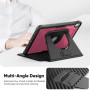 Протиударний чохол Galeo Magnet Armor для Apple iPad 11 (2025) A16 / iPad 10 10.9" (2022) Black/Pink