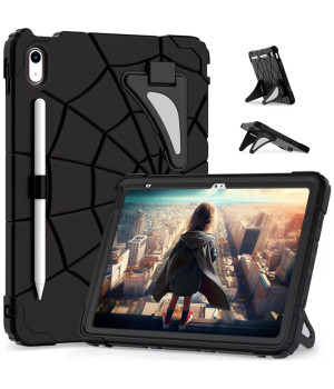 Дитячий протиударний чохол для Apple iPad 11 2025 (A16) / iPad 10 2022 10.9" Galeo Spider Black