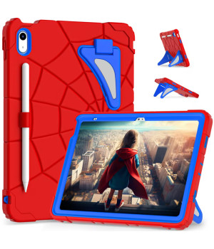 Дитячий протиударний чохол для Apple iPad 11 2025 (A16) / iPad 10 2022 10.9" Galeo Spider Red/Blue