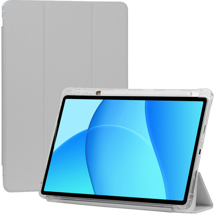 Чохол Galeo TPU Trifold with Stylus Holder для OPPO Pad SE 11" / OnePlus Pad Lite (2025) Grey