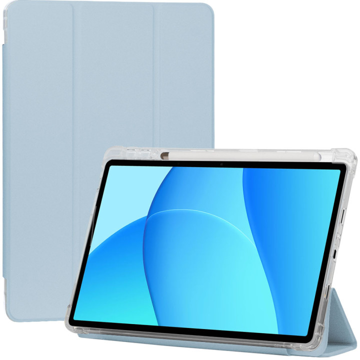 Чехол Galeo TPU Trifold with Stylus Holder для OPPO Pad SE 11" / OnePlus Pad Lite (2025) Light Blue