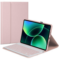 Чохол з bluetooth клавіатурою для Xiaomi Pad 8 / Pad 8 Pro 11.2" (2025) Galeo (En+Ua+Ru) Pink