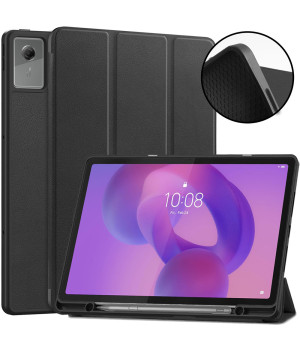 Чохол Galeo Flex TPU з відсіком для стилуса для Lenovo Idea Tab Plus 12.1" / Tab K12 TB361FU, TB361ZU Black