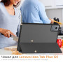 Чохол Galeo Flex TPU з відсіком для стилуса для Lenovo Idea Tab Plus 12.1" / Tab K12 TB361FU, TB361ZU Grey