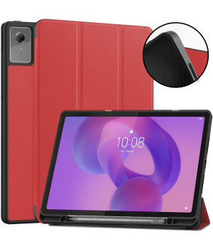 Чохол Galeo Flex TPU з відсіком для стилуса для Lenovo Idea Tab Plus 12.1" / Tab K12 TB361FU, TB361ZU Red