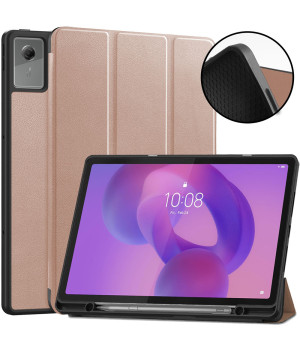 Чохол Galeo Flex TPU з відсіком для стилуса для Lenovo Idea Tab Plus 12.1" / Tab K12 TB361FU, TB361ZU Rose Gold