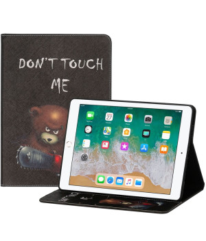 Чехол Galeo Classy Printed Stand для Apple iPad 9.7 2017 / 2018 Angry Bear
