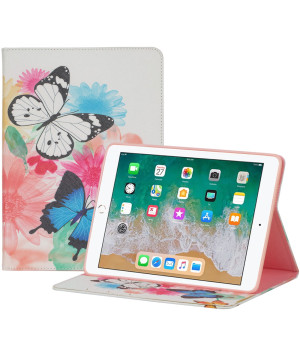 Чехол Galeo Classy Printed Stand для Apple iPad 9.7 2017 / 2018 Butterflies