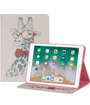 Чехол Galeo Classy Printed Stand для Apple iPad 9.7 2017 / 2018 Giraffe