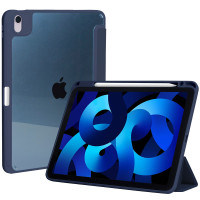 Чохол Galeo Hybrid with Pencil Holder для iPad Air 11 (2024), Air 4/5 (2020/2022) Navy Blue