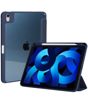 Чехол Galeo Hybrid with Pencil Holder для iPad Air 11 (2024), Air 4/5 (2020/2022) Navy Blue