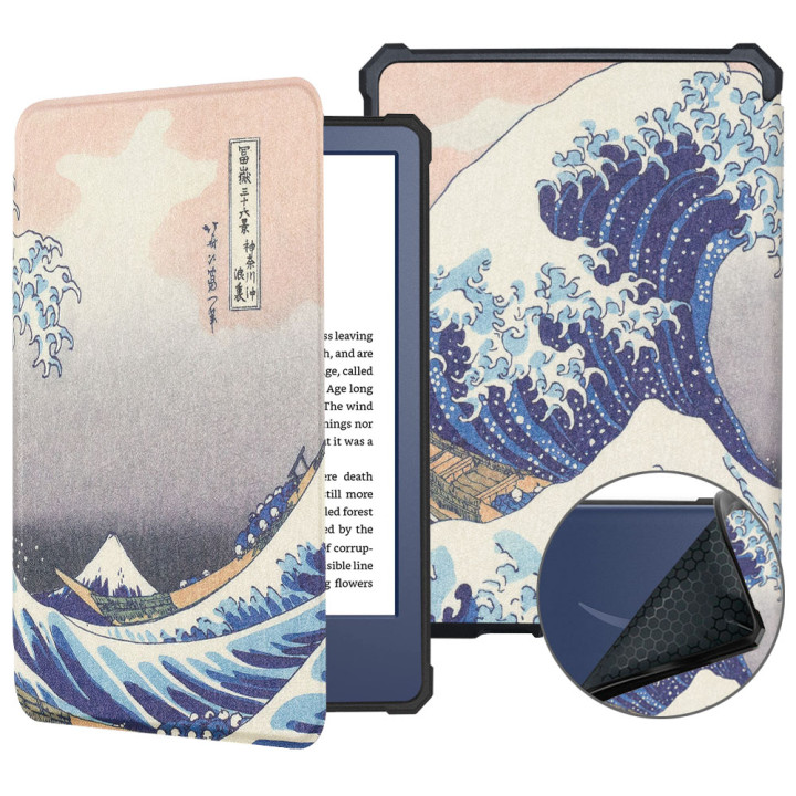 Чохол Galeo TPU Print для Amazon Kindle 11th Gen (2022/2024) 6" Great Wave