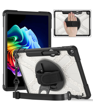 Противоударный чехол Galeo Heavy Duty для Microsoft Surface Pro 12 Copilot+PC (2025) Transparent