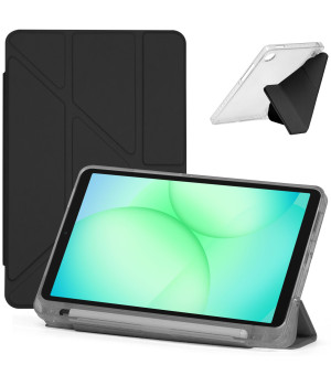 Чехол Galeo Acrylic Y-Type з отделением для стилуса для Samsung Galaxy Tab A11 SM-X130, SM-X135 Black