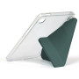 Чохол Galeo Acrylic Y-Type з відсіком для стилуса для Samsung Galaxy Tab A11 SM-X130, SM-X135 Dark Green