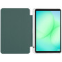 Чохол Galeo Acrylic Y-Type з відсіком для стилуса для Samsung Galaxy Tab A11 SM-X130, SM-X135 Dark Green