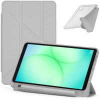 Чохол Galeo Acrylic Y-Type з відсіком для стилуса для Samsung Galaxy Tab A11 SM-X130, SM-X135 Grey