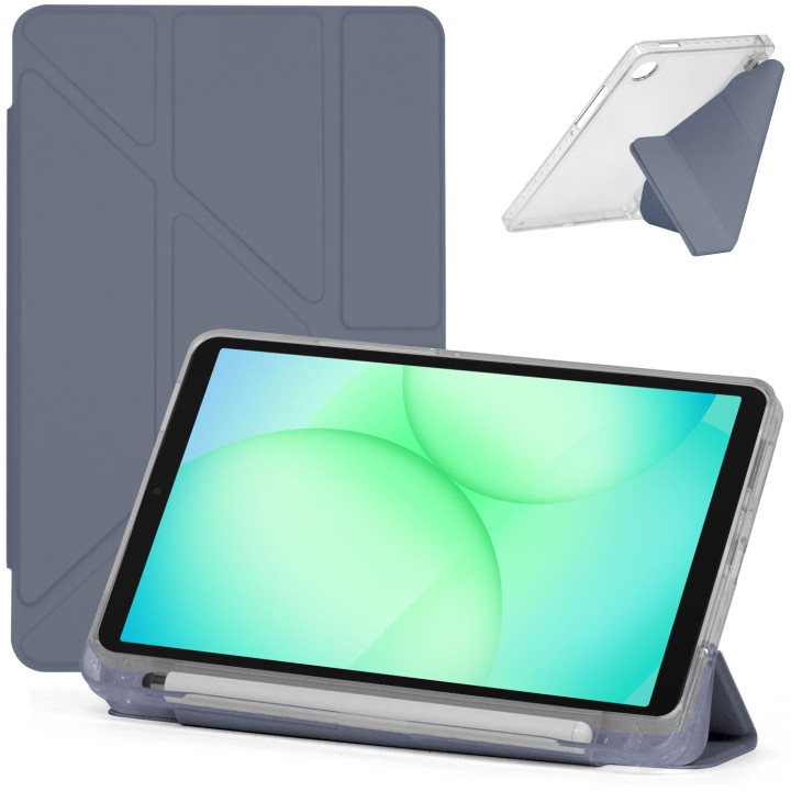 Чохол Galeo Acrylic Y-Type з відсіком для стилуса для Samsung Galaxy Tab A11 SM-X130, SM-X135 Heather