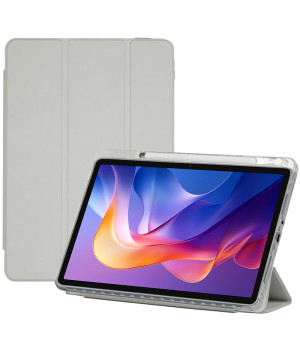 Чехол с отделением для стилуса для Xiaomi Redmi Pad 2 11" (2025) Galeo Acrylic Trifold Grey