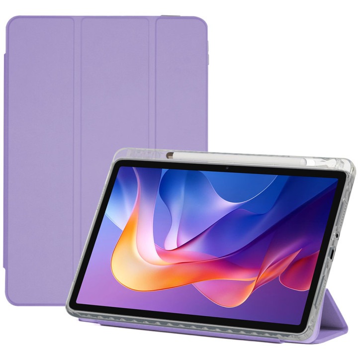 Чохол з відсіком для стилуса для Xiaomi Redmi Pad 2 11" (2025) Galeo Acrylic Trifold Lavender