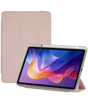 Чехол с отделением для стилуса для Xiaomi Redmi Pad 2 11" (2025) Galeo Acrylic Trifold Pink