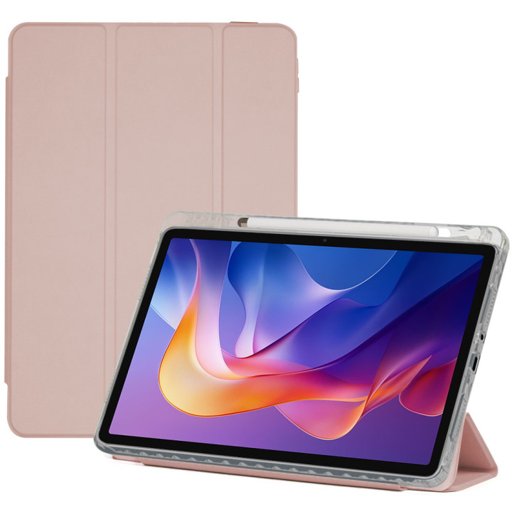 Чохол з відсіком для стилуса для Xiaomi Redmi Pad 2 11" (2025) Galeo Acrylic Trifold Pink