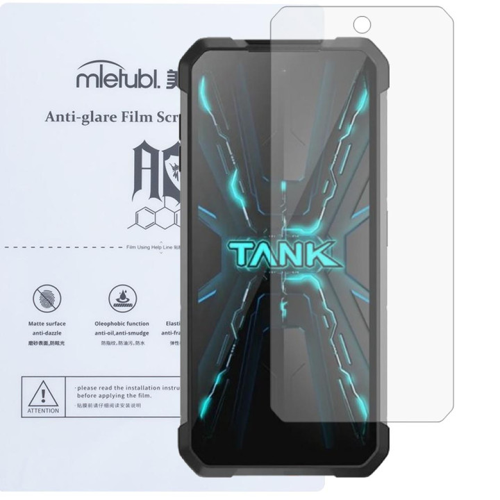 Гідрогелева плівка Mietubl Anti-Glare для Unihertz Tank 3S Матова