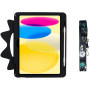 Дитячий чохол для Apple iPad 11 (2025) /10th Gen 10.9" (2022) Galeo Cartoon Black Bird з ремінцем