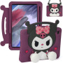 Дитячий чохол для Samsung Galaxy Tab A7 Lite 8.7" SM-T220, SM-T225 Galeo Cartoon Mischief Cutie з ремінцем