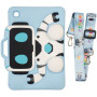 Дитячий чохол для Samsung Galaxy Tab A7 Lite 8.7" SM-T220, SM-T225 Galeo Cartoon Robot з ремінцем