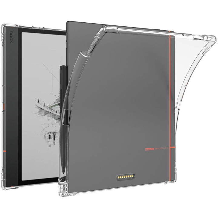 Чехол Galeo TPU Anti-Shock with Stylus Holder для Onyx Boox Note Air 5 C Transparent