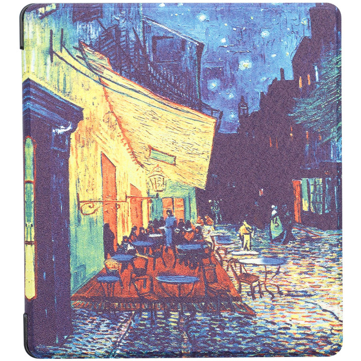 Чохол Galeo Slimline Print для Amazon Kindle Oasis 2017 / 2019 Cafe Terrace at Night